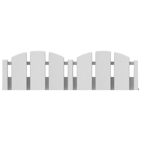 Kit de Bordes para Jardín EasyFlex Adirondack Estilo Madera 4.5 in x 15 ft