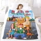 thumbnail image 5 of Recreo anti-pilling, suave, ligera, esponjosa y acogedora de lujo para hogar y cocina – Perfecta para niños y adultos,100X130cm, 5 of 6