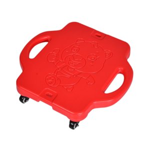 Ioensy - Patinete Para Niños, Educación Física, Patinete De Suelo Resistente, Color Rojo