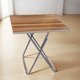 thumbnail image 5 of Mesa Plegable Portatil Multifuncional Mesa Auxiliar 60x60cm Madera, 5 of 7