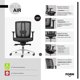 thumbnail image 5 of Silla oficina  Air Gris Oscuro, 5 of 6