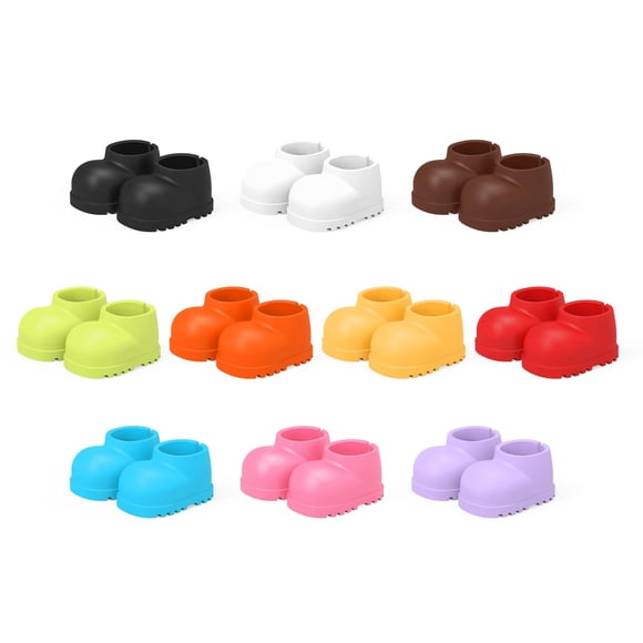 Zapatos para muñecas Winsenpro compatibles con Labubu Doll de 17 cm, 10 pares
