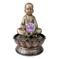 Genérico - Figura Decorativa Estatua Buda Adorno Hogar Meditación Jhn