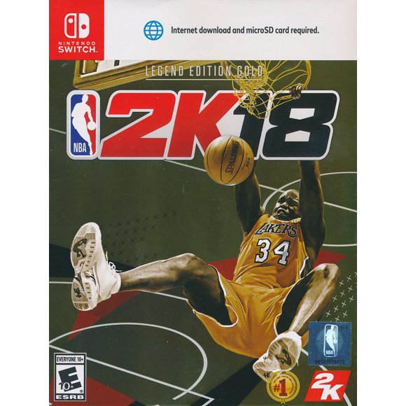Videojuego ZAROBO NBA 2K18 Edición Leyenda Oro Switch