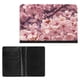 thumbnail image 2 of Flor de Cerezo Porta Pasaporte y Cartera de Viaje Premium de Cuero PU, Funda de Pasaporte Bloqueo RFID con Ranuras para Tarjetas de Crédito, Estuche para Libro de Pasaporte para Familia 10cm × 15cm, 2 of 6