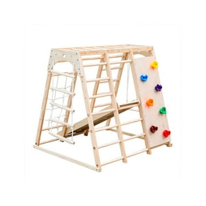 Gimnasio Infantil Juego Pikler Parque 8 En 1 Bandú Beige