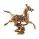 thumbnail image 4 of Mini Estatua De Animal De Caballo De Latón, Adorno Artístico Para Decoración De Escritorio De Oficina En Casa, 4 of 5