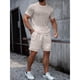 thumbnail image 1 of Conjunto Short y Polera Hombre Tela Texturada Tendencia Urbana 026, 1 of 3