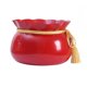thumbnail image 3 of Planta Suculenta Creativa Maceta Balcón Decoraciones Estatuilla Oficina Bonsai Rojo, 3 of 5