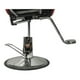 thumbnail image 5 of Sillon Barbero Silla Barberia Peluqueria Hidraulico Rojo, 5 of 7