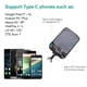 thumbnail image 2 of Adaptador Receptor Cargador Inalámbrico USB Tipo C para Celular Essential Phone LG Stylo 6 5 V20 G5, 2 of 7