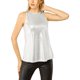 thumbnail image 1 of INSPIRE CHIC Estilo Camiseta Holográfica Brillante de Halloween para Mujer Fiesta Disco Top de Tirantes Metálico para Mujer XL Plata Ligera, 1 of 8