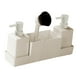 thumbnail image 4 of 4x Dispensador De Jabón De Cocina Con Soporte De Esponja Antideslizante Para Baño Hogar Fregadero Beige, 4 of 5