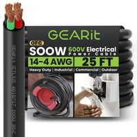 Cable De Alimentación Gearit 30,5 M Calibre 14/4 Soow 600V