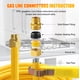 thumbnail image 4 of Línea de gas NORSGATEN CSST de 1/2" (1,27 cm) 10 m de acero inoxidable, 4 of 7