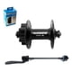 thumbnail image 2 of Maza Buje Shimano Hb-m475 Delantera Mtb 36h Negra 6 Pernos Negro, 2 of 5
