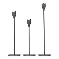 Oem - Pack 3 Porta Vela Candelabro Set 3 Candelabros Elegantes