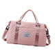 thumbnail image 1 of Bolsa De Gimnasio Deportiva, Bolsa De Equipaje Portátil De Gran Capacidad, Bolsa De Viaje Duradera, Color Rosa, 1 of 5