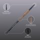thumbnail image 3 of Herramienta 3 en 1 para cejas Estée Lauder The Brow Multi-Tasker 05 Black, 3 of 4