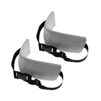Bothyi - 2 Correas Para Almohada De Cuello, Cómodas Para Dormir, Portátiles, Para Viajes En Avión, Color Gris