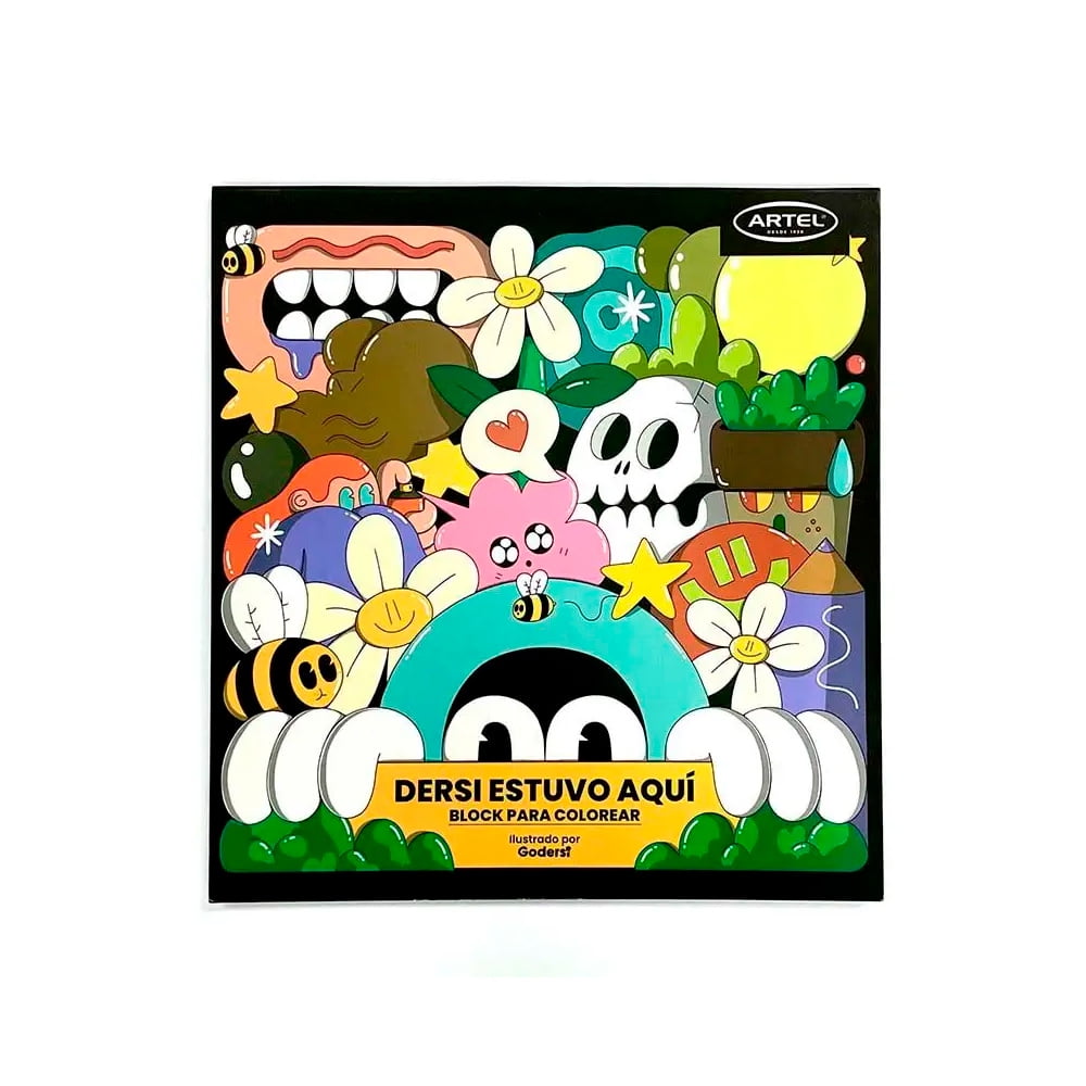 Artel - Libro Para Colorear Dersi Estuvo Aquí Por Godersi