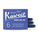 thumbnail image 1 of Cartuchos de tinta Kaweco Royal Blue Short, tamaño internacional, 6 unidades, 1 of 3
