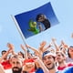 thumbnail image 4 of Loro Bandera Impresa Con Temática Regalo Perfecto Para Fanáticos Amigos Y Familiares Y Adecuada Para Actividades Al Aire Libre E Interiores Decoraciones De Fiesta 60*90cm, 4 of 6