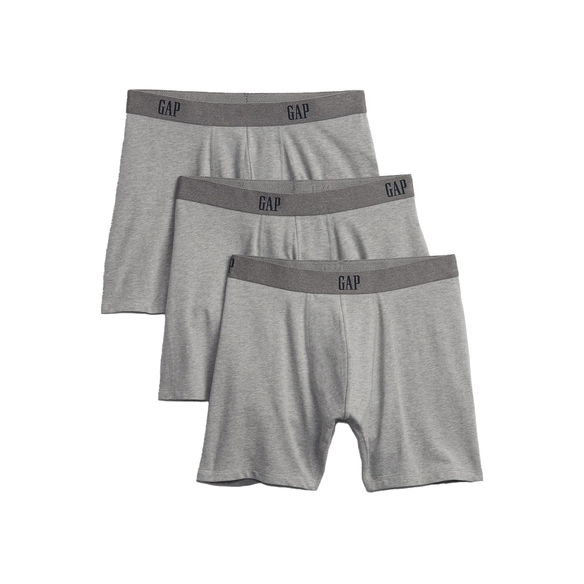Pack De 3 Calzoncillos Tipo Bóxer Gap, Color Gris Jaspeado, Talla L