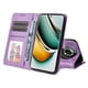 thumbnail image 3 of Funda tipo cartera FOXDOCK para Realme 11 Pro Plus , diseño girasol en relieve, cuero PU, cierre magnético, soporte y tarjetero, 3 of 5
