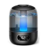 Humidificador Dreo De 3 Litros Con Relleno Superior, 30 Horas De Funcionamiento, 26 Db, Silencioso, Negro