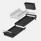 thumbnail image 2 of Secador Escurridor De Loza Platos Acero Inoxidable Plegable, 2 of 9
