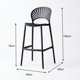 thumbnail image 5 of Taburete Alto FM-TP2 Negra - 49X105X48 CM, 5 of 5