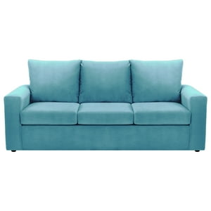 Bodevir - Sofa Kendy 3Cg Felpa 30 Turquesa