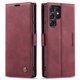 thumbnail image 1 of 1pc Flip Case For Samsung Galaxy S23 S22 Ultra Note 10 Note 20 Ultra Retro Magnetic Card Artificial Leather Wallet, 1 of 3