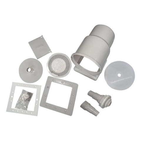 Magideal - Kit De Accesorios Para Desnatador De Piscina De Repuesto, Juego De Limpieza De Piscina, Herramientas Para Piscina, Desnatador De Boca Ancha Para