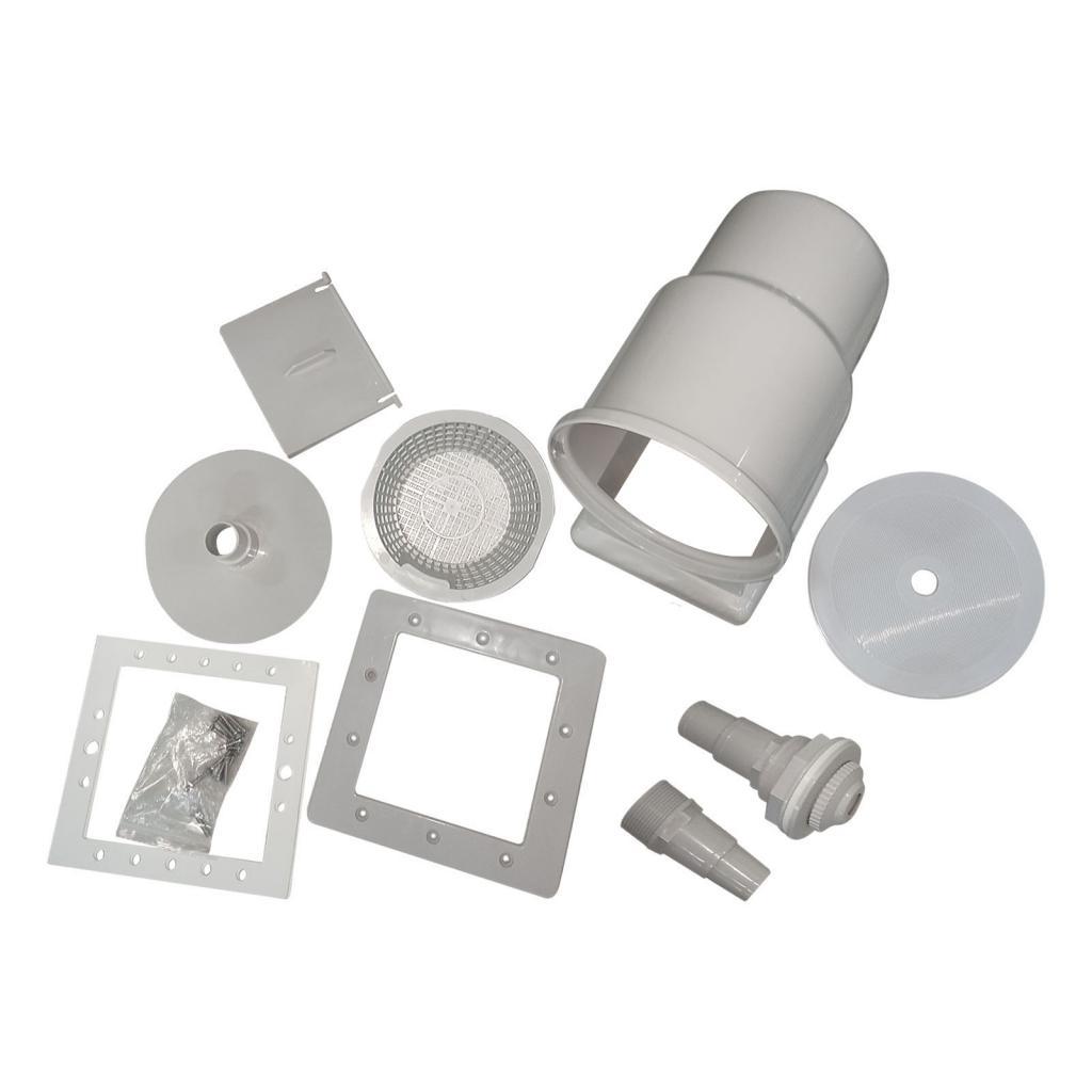 Magideal - Kit De Accesorios Para Desnatador De Piscina De Repuesto, Juego De Limpieza De Piscina, Herramientas Para Piscina, Desnatador De Boca Ancha Para