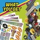 thumbnail image 2 of Kit de actividades STEM KLUTZ Lego Race Cars con 124 ladrillos, 2 of 7