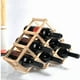 thumbnail image 2 of Porta Vino Botellas Plegable Soporte De Vino Madera 6 Pts, 2 of 8