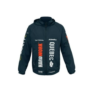 Hardwork - Cortaviento Hw Vent Hombre Azul Oscuro Print