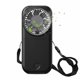 thumbnail image 1 of Ventilador de mano Allxin 16 cm recargable y plegable – Negro, 1 of 9