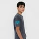 thumbnail image 3 of Polera Niño Lavada Graffiti Gris Corona, 3 of 5