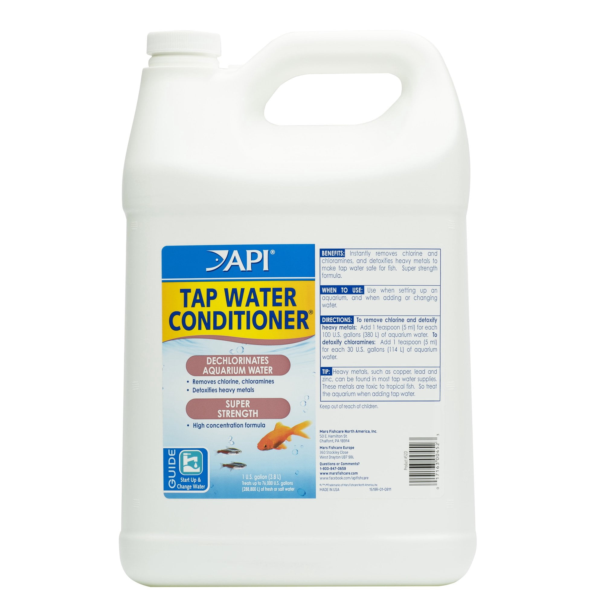 Acondicionador de agua API TAP para acuario 3,78 L