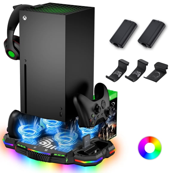 Soporte de carga con ventilador de refrigeración ZAONOOL para Xbox Series X