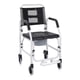 thumbnail image 1 of Silla De Ruedas Para Baño Con Inodoro Asiento Acolchado, 1 of 3