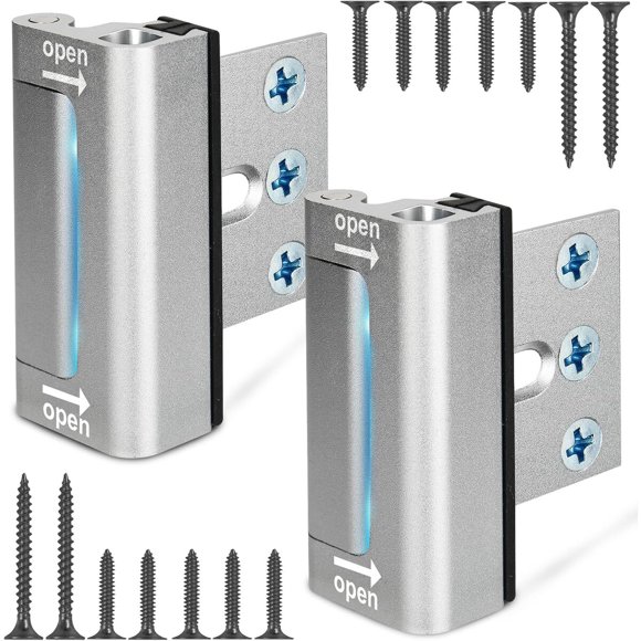 Cerrojo de seguridad reforzado para puerta Comfylichi