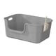 thumbnail image 3 of Caja De Arena Para Gatos, Bandeja De Arena Portátil Semicerrada De Cara Alta Para Mascotas Para Conejos, 3 of 5