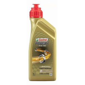Aceite Castrol Power 1 Full Sintetico 2T Racing Original Dorado