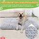 thumbnail image 2 of Cama Antiestrés Lavable Para Perros Gatos Extra Grande 120x75x10cm Color Gris, 2 of 9