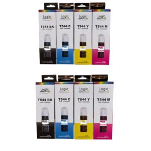 Genérico - Pack X2 Tintas Compatibles Para T544 L-3110 L-3210 L-3250