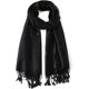 thumbnail image 1 of Ciormis Pañuelo Pashmina de Paisley Sedoso Bicolor para Mujer, 1 of 3
